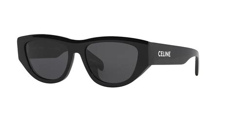 Celine Monochroms Cl40278U 55 Grey & Black Shiny .